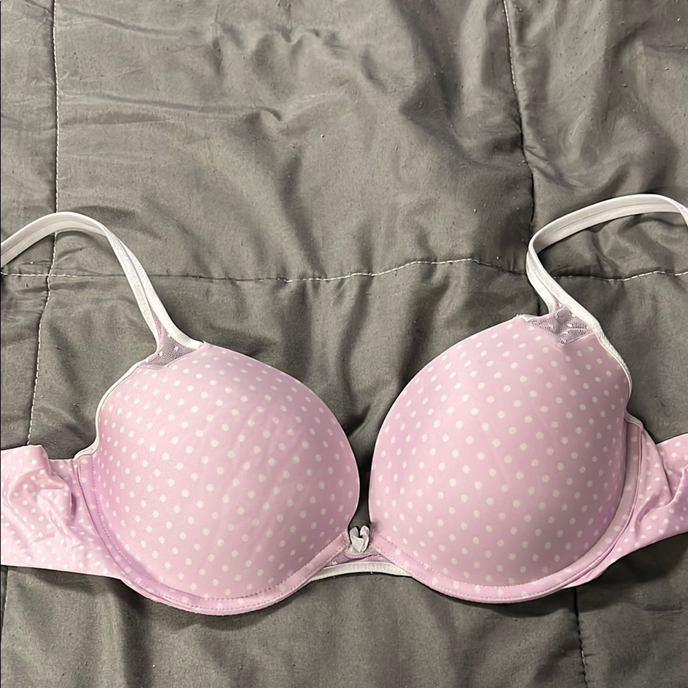 Victoria Secret Purple Polka Dot Bra